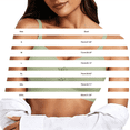 thumbnail image 2 of Liuchenyi Strapless Bra for Large Breasts Jelly Bras for Women No Underwire Scalloped Push Up Wireless Bralettes Seamless Soft Comfort Everyday Tshirt Bra Watermelon Red, 2 of 6