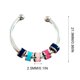 thumbnail image 5 of Fiudx Anillos Giratorios Ajustables, Elegante Paquete de Cuentas, Regalo para Aliviar La Ansiedad, Material Metálico, Uso Diario, Regalo Sorpresa, Compromiso de Boda, para Quienes Buscan La Paz Inter, 5 of 5