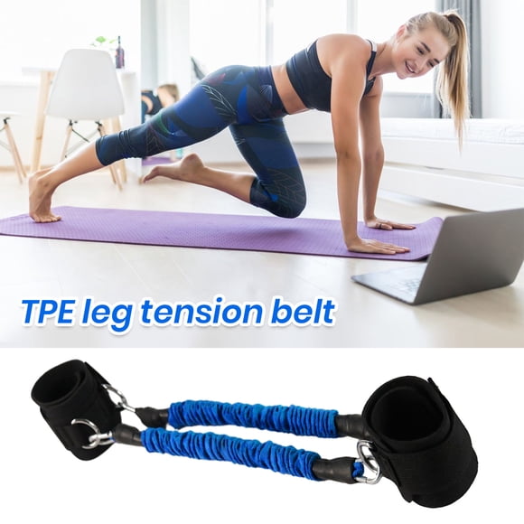 LJNYFDC Workout Bands Ankle Resistance Bands with Cuffs Guard Kickbacks Hip Training Exercises Legs Resistance Band Set for Women Men Glutes Workout
