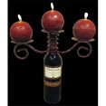 thumbnail image 1 of Metrotex Conçoit 28074 Trois Piliers Chandelier Bouteille Topper-Rich Merlot Finition, 1 of 1