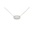 thumbnail image 2 of Elisa Silver Iridescent Drusy Necklace, 2 of 2