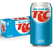 RC Cola Soda Pop, 12 fl oz, 12 Pack Cans