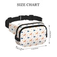 thumbnail image 4 of Disketp Corgi Dog And Heart Riñonera de Doble Capa, Bolsa de Cintura Ajustable para Viajes, Correr y Senderismo, Riñonera Ligera para Hombre y Mujer, 4 of 9