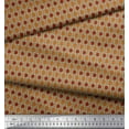 thumbnail image 2 of Soimoi Georgette Viscose Fabric Artistic Floral Decor Fabric Printed Yard 42 Inch Wide, 2 of 3