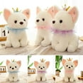 thumbnail image 2 of Adorable Dog Shape Plush Doll Soft Stuffed Toy Kid Hugging Pillow Gift 23/33cm-sebneei, 2 of 4
