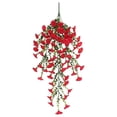 thumbnail image 2 of YiJuHui Artificial Morning Glory Garland, Realistic Silk Flower Hanging Vine, Fade-Proof Waterproof Outdoor Decor for Garden Wall Basket Patio Wedding Arch Home, 2 of 6