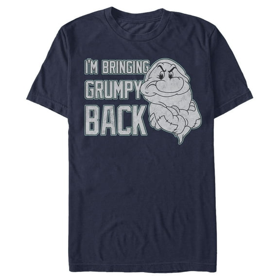Men's Snow White and the Seven Dwarfs I'm Bringing Grumpy Back Graphic T-Shirt