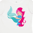 thumbnail image 4 of Inktastic Cute Mermaid, Little Mermaid, Pink Hair, Dolphin Girls Toddler T-Shirt, 4 of 5