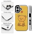 thumbnail image 3 of Compatible with iPhone 11 12 13 mini 14 15 16 Pro Max Plus Wallet Case with Card Holder, PU Leather Kickstand Card Slots Case ( Bear Heart, iPhone 14 Plus), 3 of 7