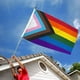 VALINK 3x5ft Gay Prides Drapeau Arc-en-Ciel Bannière Progrès Fiertés Drapeau Montrant Vos Fiertés – image 3 sur 6