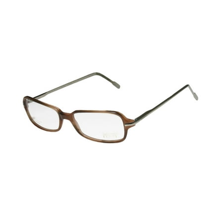 New Gianfranco Ferre 17202 Mens/Womens Designer Full-Rim Blonde Tortoise / Shiny Silver Gold Filled European Frame Demo Lenses 52-15-140 Eyeglasses/Glasses