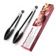 thumbnail image 1 of Pinza de silicona para alimentos de 7/9/12 pulgadas, pinza para pan de carne de acero inoxidable, pinza para carne de barbacoa, pinza para alimentos multifuncional resistente a altas temperaturas, 1 of 5
