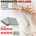 thumbnail image 2 of Knitting and Crochet Blocking Mats Set with Grid Lines for Precise Project Shaping and Drying, 2 of 7