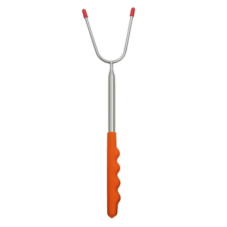 

Hanyhaptstainless Steel 115Cm Telescopic Barbecue Fork U Shaped Barbecue Needle Outdoor Bbq Chicken Hot Dog Barbecue Stick (F)