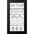 thumbnail image 2 of Parker, Jennifer Paxton 9x14 Black Modern Framed Museum Art Print Titled - Paz III, 2 of 5