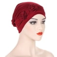 thumbnail image 6 of Chemo Headwear for Women Flower Beanies Turbans Hats Coverings Scarf,One Size, 6 of 7