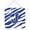 Blue And White, variant on Carolines Treasures  Letter J Initial Tiger Stripe Blue And Orange Aluminium Metal Wall Or Door Hanging Prints