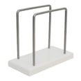 thumbnail image 2 of Tongina Napkin Holder Tissue Dispenser Stand Desktop Ornament Metal Freestanding Tissue Holder for Restaurant Dining Room Cafe Picnic White, 2 of 8
