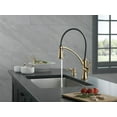 thumbnail image 2 of Delta Foundry: Single Handle Pull-Down Kitchen Faucet with ShieldSpray, 2 of 2