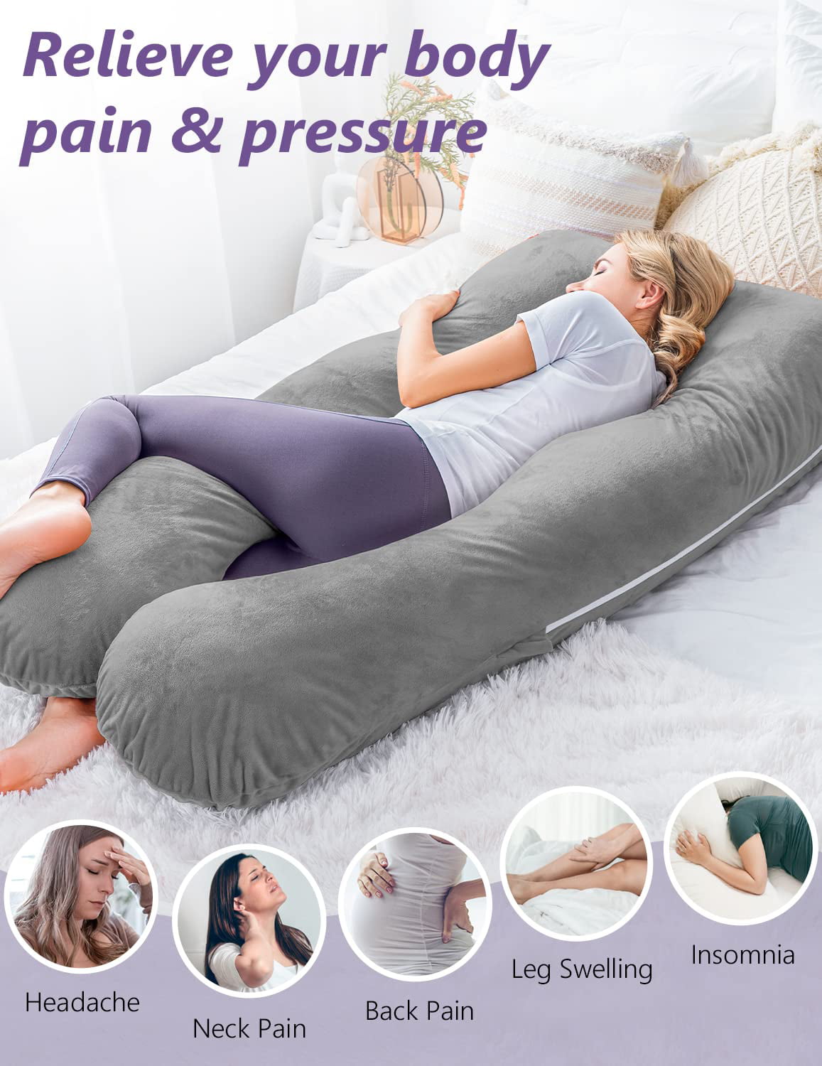 The Wedge, the pillow to support neck –