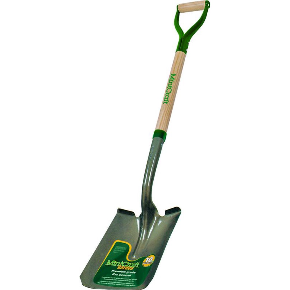 Landscapers Select 34594 Transfer Shovel, 30 in L Blade, Wood Handle