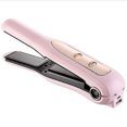 thumbnail image 1 of Plancha de pelo HUOGUO 2 en 1 recargable 3D inalámbrica rosa, 1 of 5