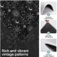 thumbnail image 3 of Black Gothic Sun Moon Pattern Kitchen Rugs Sets Of 3,Kitchen Runner Rugs Non Skid Washable,Decorative Kitchen Floor Mats for Kitchen,Sink,Laundry,17"x30"+ 17"x47" + 17"x59", 3 of 6