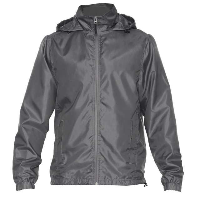 Gildan Hammer - Chaqueta Impermeable Windwear para Adultos Unisex (Carbón)