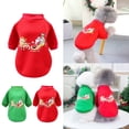 thumbnail image 6 of BNNG Christmas Pet Pajamas Plaid Pet Christmas Sweater Christmas Day Small And Medium Cats And Dogs Pet Christmas Sweatshirts Cartoon Dog Print Christmas Sweater Personalized Pet Christmas Sweater, 6 of 8