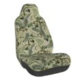 thumbnail image 1 of Balery Tropical Plants Green Funda de Asiento para Auto con Diseño - Cubierta Frontal Suave y Transpirable con Protector Antideslizante- 1 Unidad, 1 of 5
