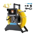 thumbnail image 2 of 4.3 Monitor Sewer Pipe Inspection Camera, 17MM/22MM Drain Sewer Pipeline Industrial Endoscope ,Easily Maneuver, 2 of 7