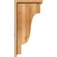 thumbnail image 3 of 8"W x 12"D x 24"H Newport Rough Sawn Corbel w/Backplate, Western Red Cedar, 3 of 9