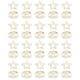 thumbnail image 2 of Portatarjetas de mesa 20PCS Portafotos con forma de estrella de 5 puntas Lindo resistente al desgaste multipropósito para la oficina ANGGREK Otros, 2 of 8