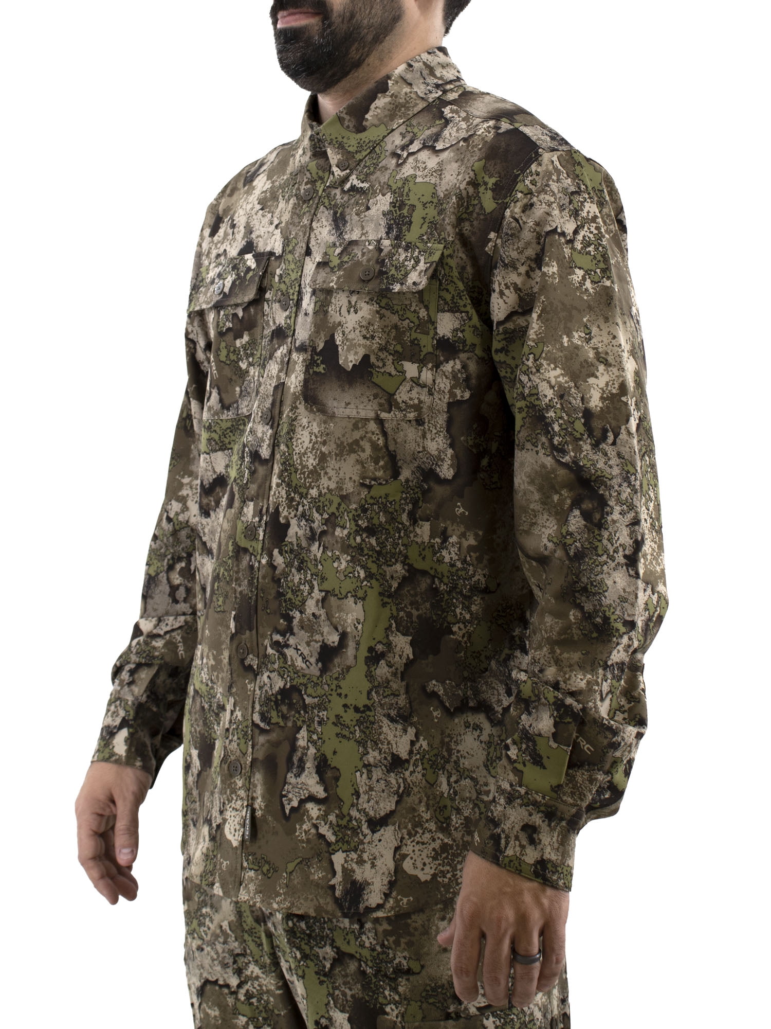 Tekari Men's Boldrun Dobby Buttondown Hunting Shirt