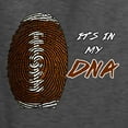thumbnail image 6 of Wild Bobby Football Fingerprint It's in My DNA Sports Unisex Hoodie Sweatshirt, 6 of 6