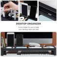 thumbnail image 2 of Multifunctional Desktop Storage Rack Keyboard Storage Rack Sundries Organizer, 2 of 9