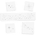 thumbnail image 1 of wonima02 Starlight Temporary Tattoos | 25 Temporary Tattoos | Premium Waterproof Metallic Silver Glitter Face Sparkle, Freckles, 1 of 1