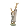 thumbnail image 4 of Resina Estatua de la familia Family Bunny para ventana Sill Bonsai Decor Stfel Mamá e hijo, 4 of 8