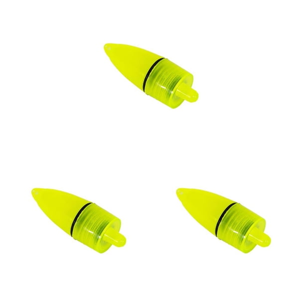 Wosthever 10 piezas de indicador de alarma de mordedura de pesca, luces de luz nocturna prácticas, alerta elástica, juego de herramientas con Type4 NO4