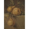 thumbnail image 3 of Adriana Johanna Haanen 11x14 Black Modern Framed Museum Art Print Titled - Quinces (1834-1889), 3 of 5