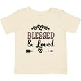 thumbnail image 3 of Inktastic Blessed and Loved Baby Girl Girls Baby T-Shirt, 3 of 5