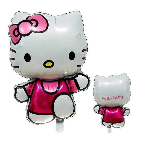 Globos de la serie Sanrio de Anime, decoración de fiesta de cumpleaños, estilo Kawaii, Hello Kitty, My Melody Kuromi, globos gigantes, regalo para niños