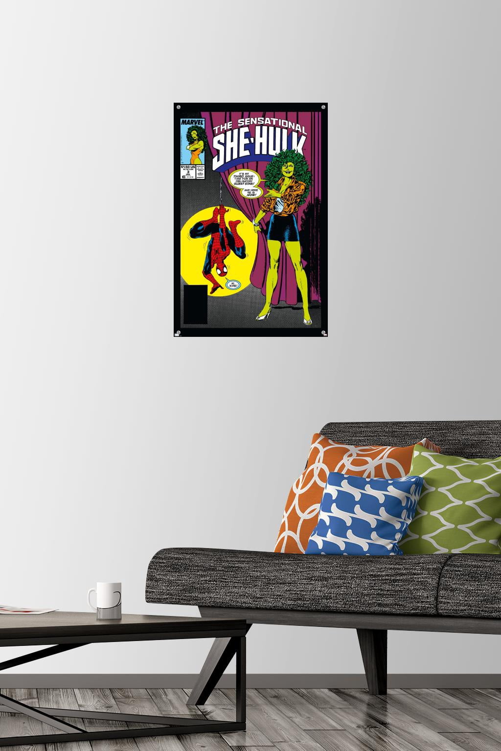Marvel Comics - Sensational She-Hulk #3 Wall Poster with Push Pins, 14.725" x 22.375"