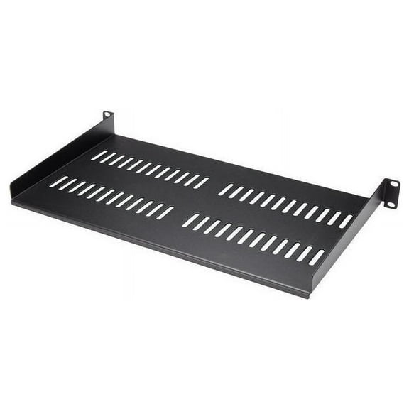 StarTech Vented 1U Rack Shelf - 10in Deep - 1U Rack Mount Shelf (cabshelfv1u)