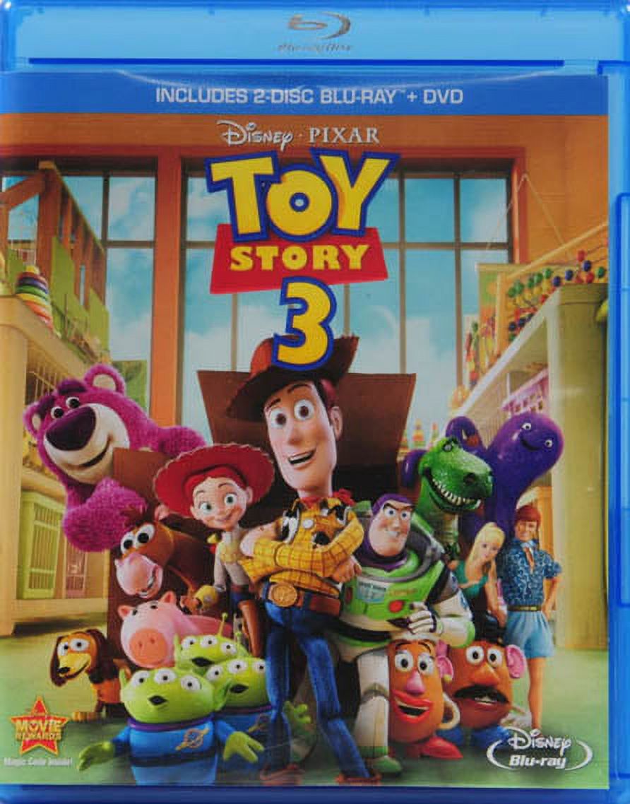Toy Story 3  [BLU-RAY] With DVD, Widescreen, Ac-3/Dolby Digital, Dolby, Digital Theater System, Dubbed, Subtitled - image 2 of 4