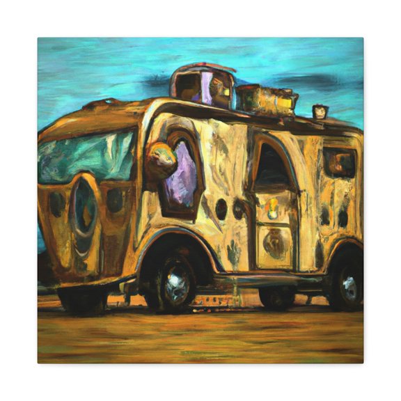 Camper Van Machine Age - Canvas