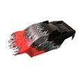 thumbnail image 5 of RC Car Body Shell Frame RC Painted Car Body Shell for 1:10 Crawler Model Car Red, 5 of 8