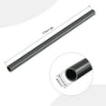 thumbnail image 2 of Uxcell Rigid Round Pipe Black High Impact for Water Pipe 0.83 x 0.98", 2 of 6