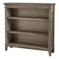 Westwood Design Leland Traditional Wood Bookcase in Sandwash Gray