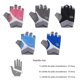 thumbnail image 5 of Guantes de gimnasio profesionales para mujer, guantes para levantamiento de pesas, Crossfit, entrenamiento, Fitness, transpirables, Protector de mano para culturismo y medio dedo, 5 of 5